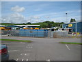 SY0189 : DHL depot Greendale Barton by Anthony Vosper