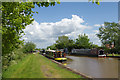 Approaching Cholmondeston Lock