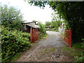 Bridleway Entrance to Long Lane Farm