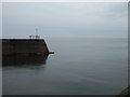 NO8270 : Outer Harbour breakwater, Gourdon by Stanley Howe