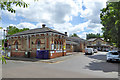 North Camp station building, street side