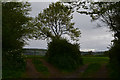 SS9539 : West Somerset : Grassy Field & Gate by Lewis Clarke
