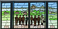 TF1366 : Stained glass window, Southrey church by Julian P Guffogg