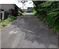 Side road above the B4256 Park Hill, Tredegar