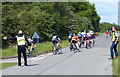 Cyclists turning onto Susworth Road