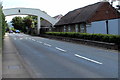 West side of a school footbridge over Ebley Road Stonehouse