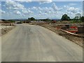 Access road into Charles Church building site