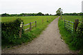 Farm track near Towns Gate