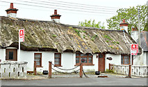 J5382 : Thatched cottages, Ballymacormick Road, Bangor (May 2017) by Albert Bridge