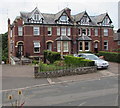 Row of four houses, Hereford Road, Monmouth