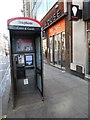 TQ3081 : KX100 Plus Telephone Box in High Holborn (1) by David Hillas