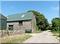 Stone barn at Broadhayes Farm