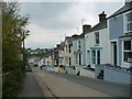 Mersey Street houses stepping down to the sea