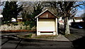 Pyle Road bus shelter and bench, Nottage, Porthcawl