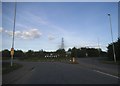 Roundabout on Crick Road