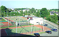 NT0986 : Dunfermline Tennis Club by JThomas