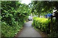 Footpath to Cogges Hill Road from Mud Lane, Cogges, Witney, Oxon