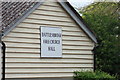 TQ7894 : Battlesbridge Free Church Hall sign by Geographer