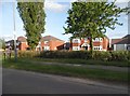 Brand new houses on Ashlawn Road, Hillmorton