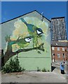 Mural on Charles Street, Sheffield