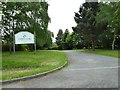 Entrance to Cadmore Lodge