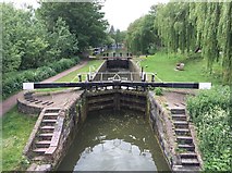 SP9908 : Lock #53 on the Grand Union Canal by Graham Hogg