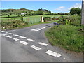 The Slievehanny Road junction on Wood Road