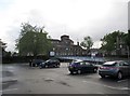 Acre  Mill  from  the  car  park  of  Huddersfield  Royal  Infirmary