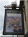 Sign for the former Bridge Inn, Mold