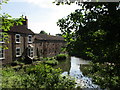 The village pond and the rear of the Star Inn, North Dalton