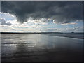 NT6579 : Coastal East Lothian : Under A Black Cloud, Belhaven Sands by Richard West