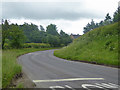 Bend on road approaching Ryme Intrinsica