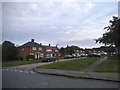 Bankside Drive at the junction of Sugden Lane