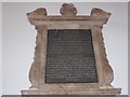 St Mary the Virgin, Mortlake: memorial (l)