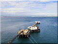 SY6974 : Portland Harbour, End of the Outer Coaling Pier by David Dixon