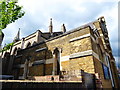 St John the Divine, Richmond: rear