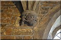 Broughton Castle: Early c14th corbels in the Groined Passage 6