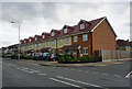 Houses on the site of the former Crooked Billet public house