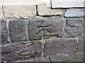 OS benchmark and 1GL bolt - Carmarthen Guildhall