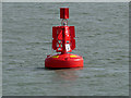 SU4110 : Southampton Water, Gymp Elbow Port Hand Mark by David Dixon