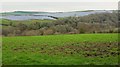 Valley and solar farm near Trevisquite