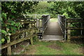 SU6178 : Footbridge on the Towpath by Peter Trimming
