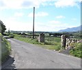 Pillar gateway at the top of Oldbridge Road