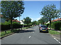 Bus stop on Icknield Way, Letchworth