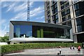 View of an office from the Paddington Basin