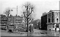 Lambeth Green on Lambeth Palace Road at York Road, 1950