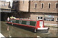 View of Tamar passing by the Pirate Castle Boating Club