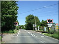 Level crossing on Meldreth Road