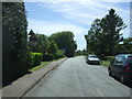 Approaching the level crossing on Meldreth Road