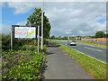 A59 Northway entering West Lancashire